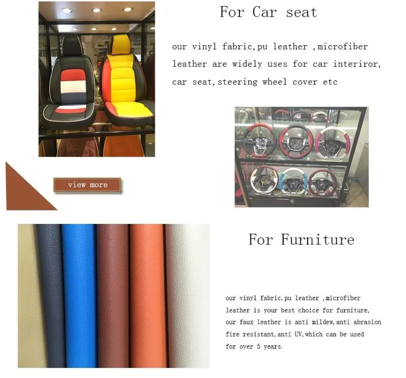 Microfiber Suede Leather Fabric Faux Leatherette Super Fiber Microfiber PU Leather for Car Seats