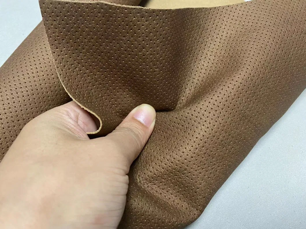 Artificial Synthetic Leather Nonwoven Breathable Lining with Perforation 0.7mm Wtaer Absorbent
