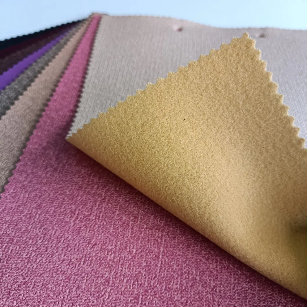 Microfiber Synthetic Leather for Bags and Luggages Fabric