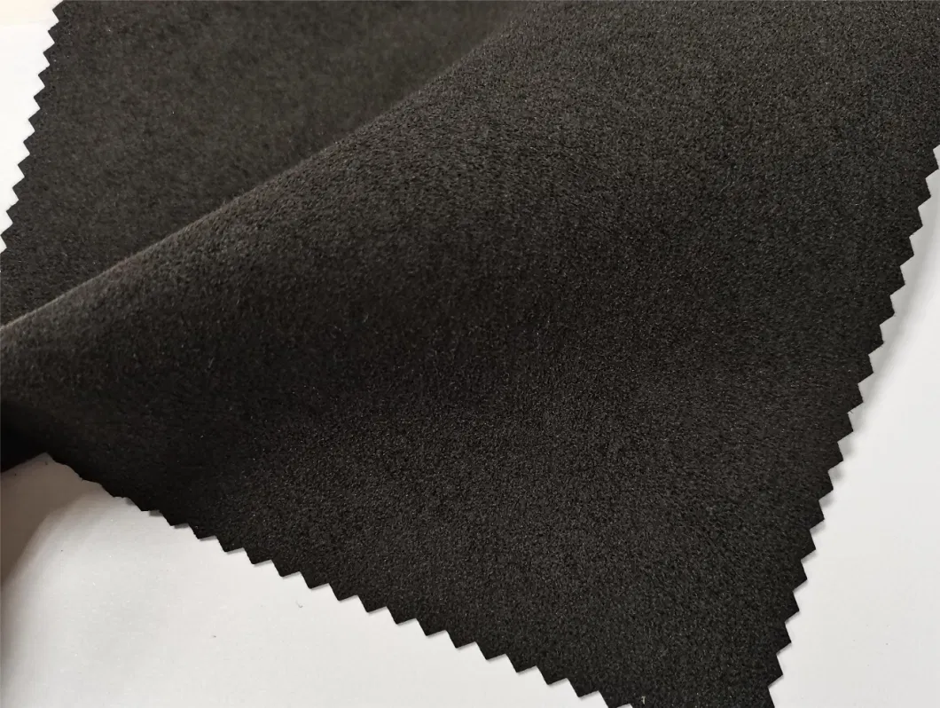 Microfiber Suede Leather Gloves Fibers Huafon Non-Woven Fabric Suede for Economic