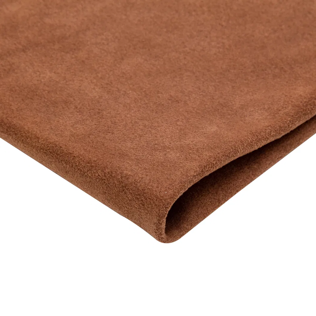 Artificial Synthetic Wear Resistance Nonwoven Microfiber Suede Leather for Automotive Interior Ceiling Steering Wheel Door Panel Shoes Bag Clothes Packing