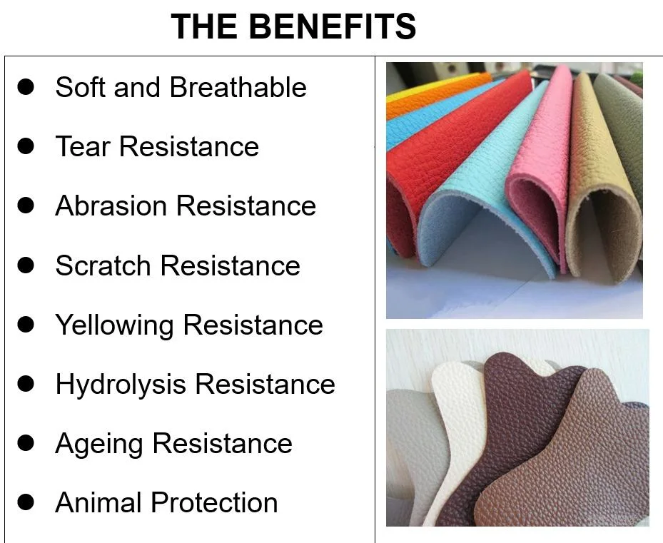 Breathable Garment Leather Microfiber Leather Roll