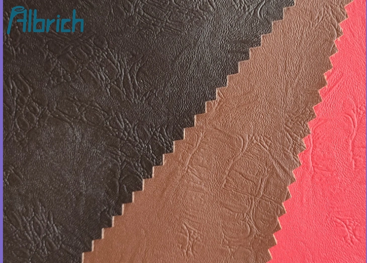 Classic Lichi Design PVC PU Microfiber Leather for Bags Shoes
