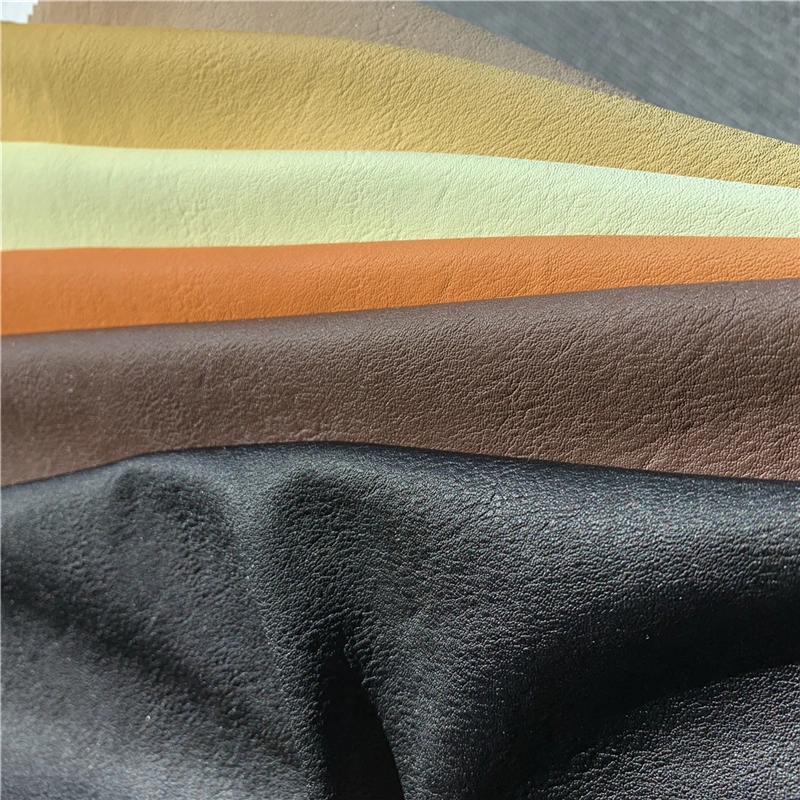 Microfiber PU Leather for Car Seat Cover, Sofa, Upholstery Use, 10 Years Hydrolysis Resistance Garment Leather
