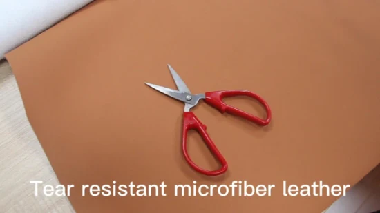 Tear Resistant Novel Garment Microfiber Synthetic Leather