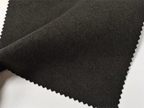 Microfiber Suede Leather Gloves Huafon Eco Friendly Split Nylon Suede