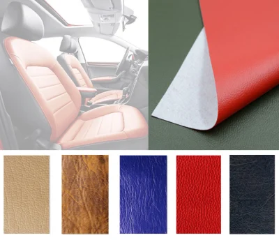 Wholesale Good Quality Waterproof Faux Leather Suede Microfiber Cuero Nappa Material Fabric PU Leather Synthetic Leather for Sofa Home Furniture Car Seat Covers