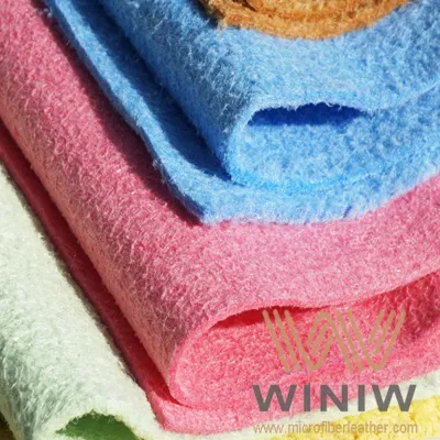 High Quality Car Wash Leather Color Towel Non Woven Chamois PU Synthetic Magic Super Absorbent Microfiber Leather Towel