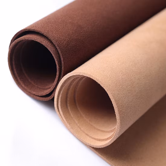 Automotive Microfiber Suede Leather Faux Leather Synthetic Nubuck Leather Microfibe