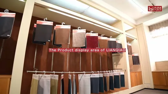 Durable Microfiber Artificial Leather for Sofa Furniture Upholstery