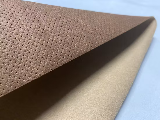 Artificial Synthetic Leather Nonwoven Breathable Lining with Perforation 0.7mm Wtaer Absorbent
